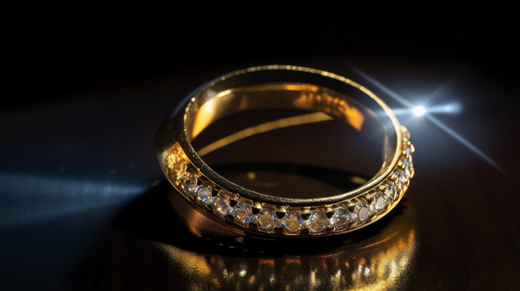 como saber si un anillo es de oro